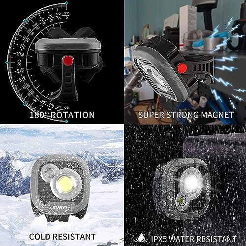 LED Rechargeable Magnetic Work Light SUNREI Mechanic Light (C1600 / Gary)
