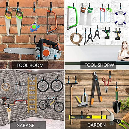 12 Pack Garage Storage J Hooks (4.1in)