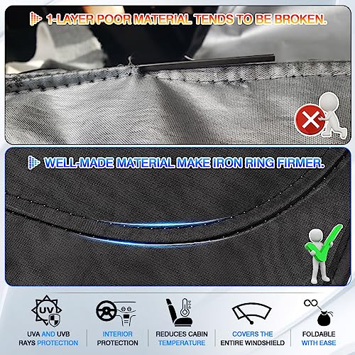 Windshield Sun Shade for 2022 (1PCS Nissan Pathfinder 2022-Present)