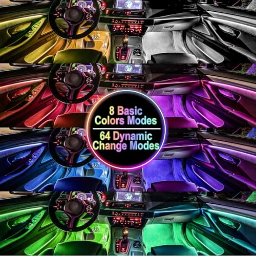 Car Interior Lights (Cigarette Lighter Adapter(48LED Beads))
