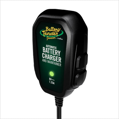 Junior 8V 1.25 AMP Car Battery Charger and Maintainer