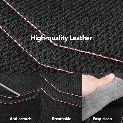 Front Car Seat Cover (N2 Black Pink / Front Seat)