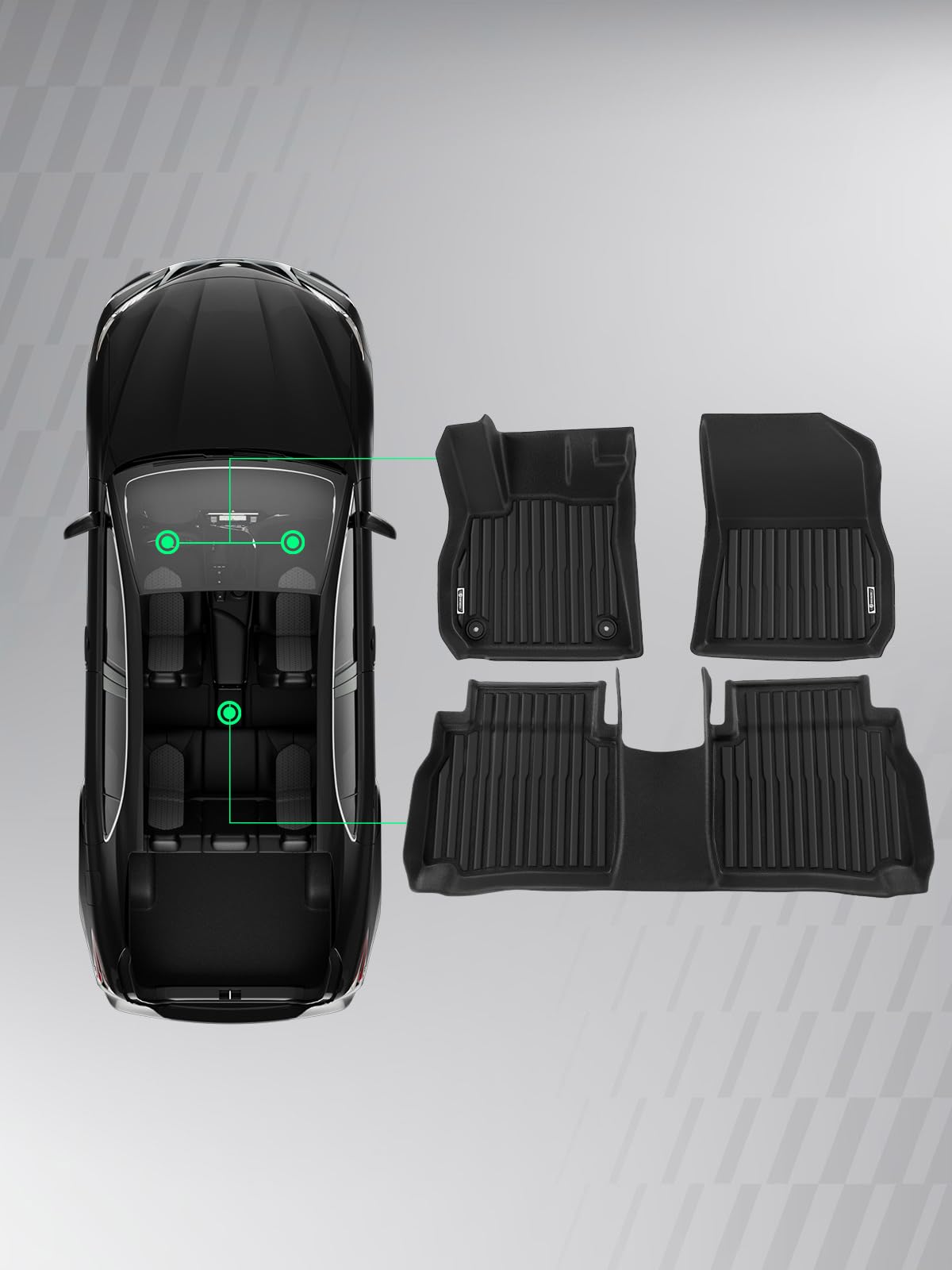 Automotive Floor Mats for Buick Lacrosse 2017 (2017-2019)