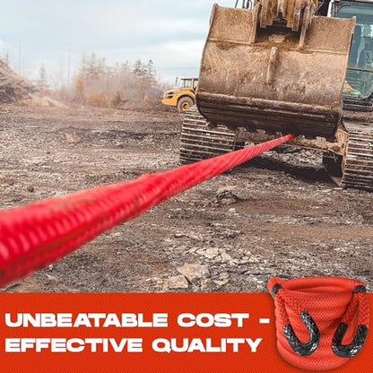 Gear Kinetic Recovery Ropes (2"x30' / Firecracker Red)