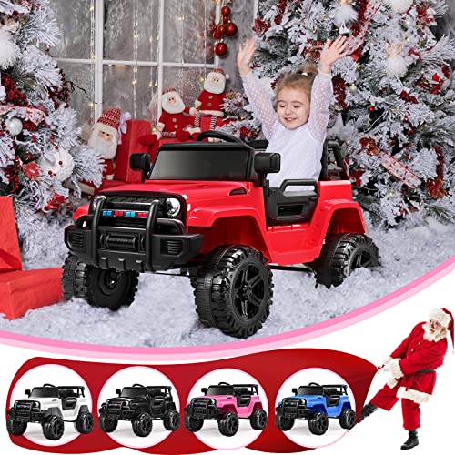 Ride on Truck with Remote Control (Red)