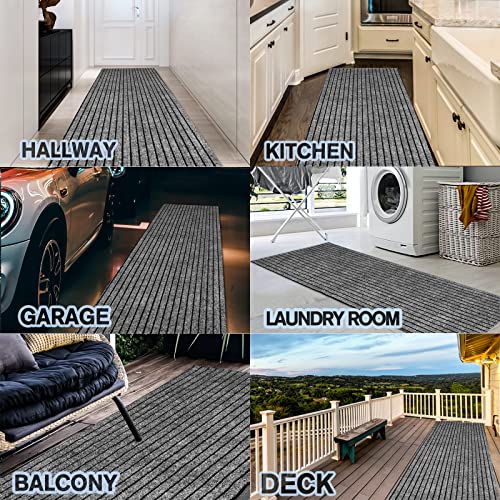 Custom Size Backed Non (Gray Strip / 2FT*66FT)