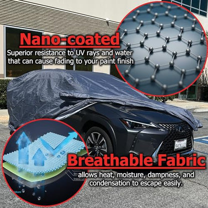 Custom FIT Car Cover fits 2020 2021 2022 2023 2024 2025 Chevy Corvette C8 XTREMECOVERPRO Diamond Series Grey (C8 - OUTDOOR / GRAY)