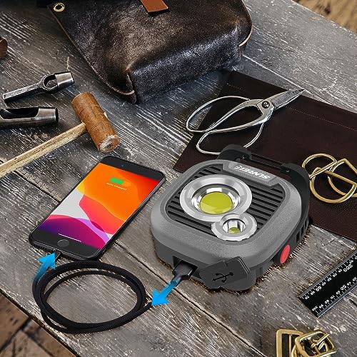 LED Rechargeable Magnetic Work Light SUNREI Mechanic Light (C1600 / Gary)