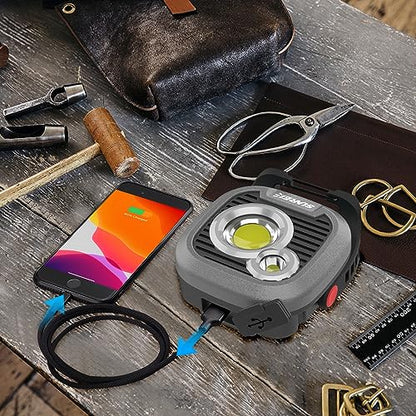 LED Rechargeable Magnetic Work Light SUNREI Mechanic Light (C1600 / Gary)