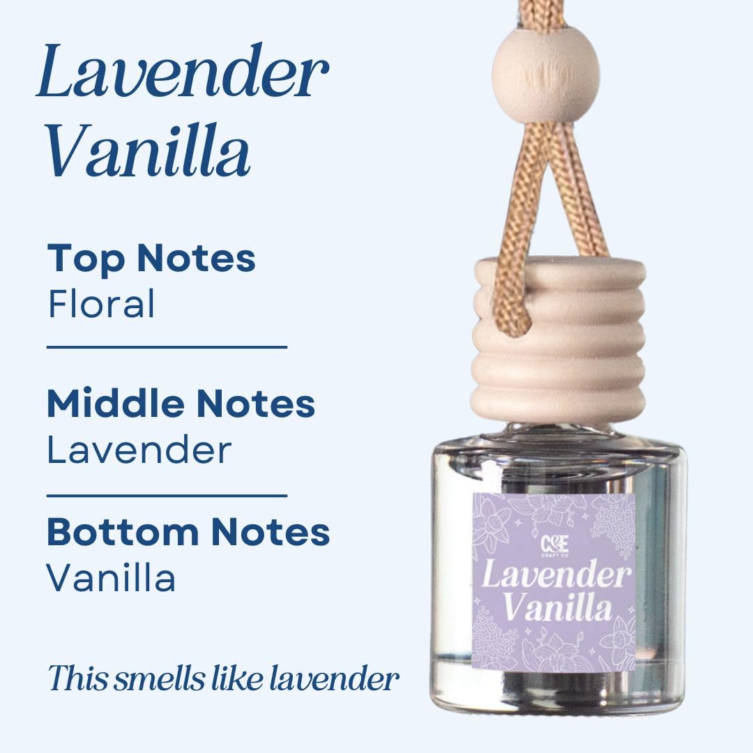 CANDECraftCo Car Air Hanging Fragrance Oil