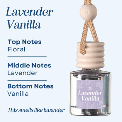 CANDECraftCo Car Air Hanging Fragrance Oil