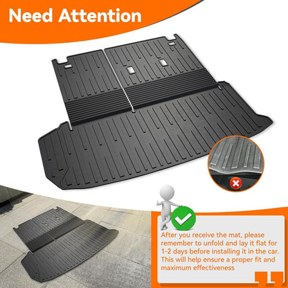 Cargo Liner & Brackrest Mat 2 in 1 for 2024