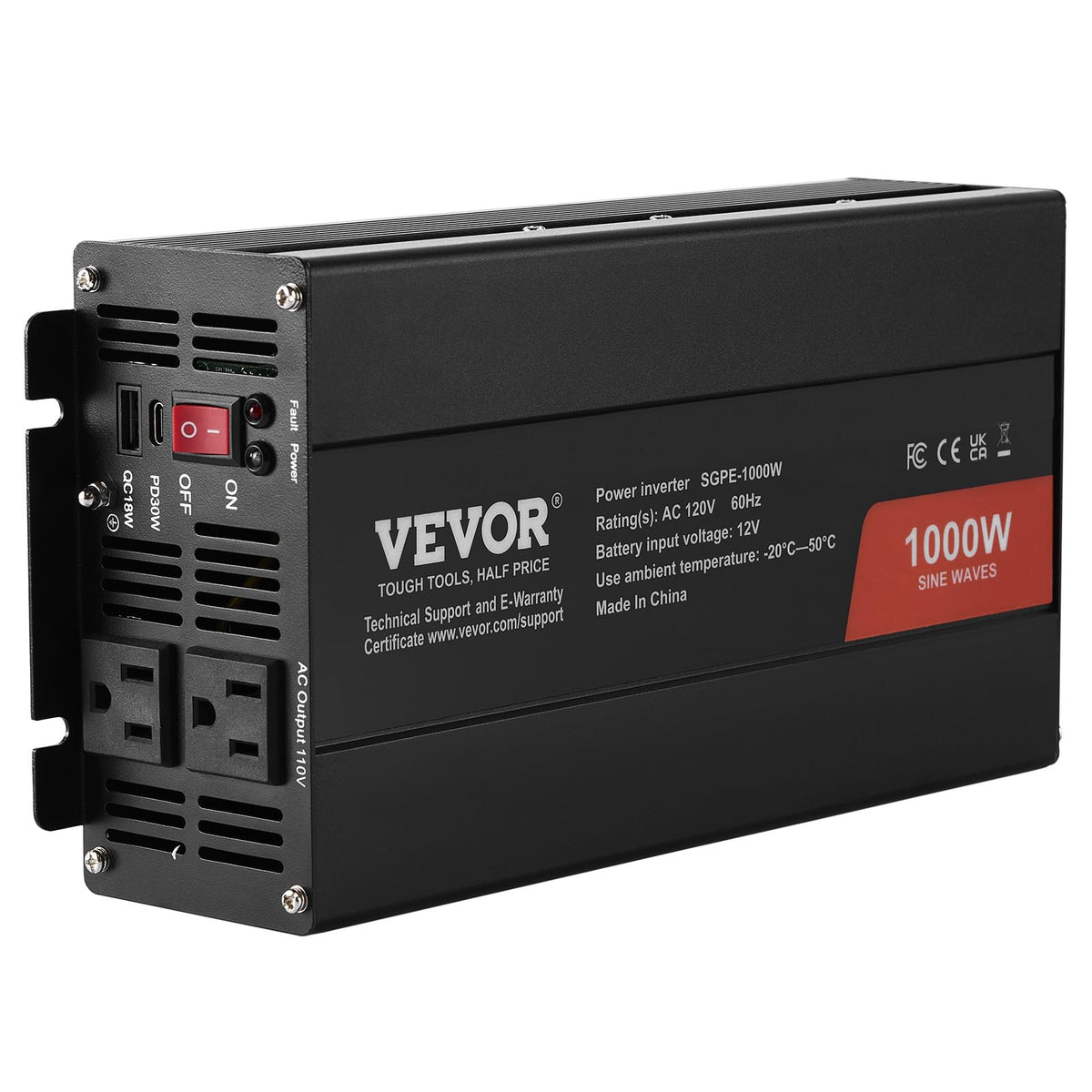 1000W Pure Sine Wave Inverter