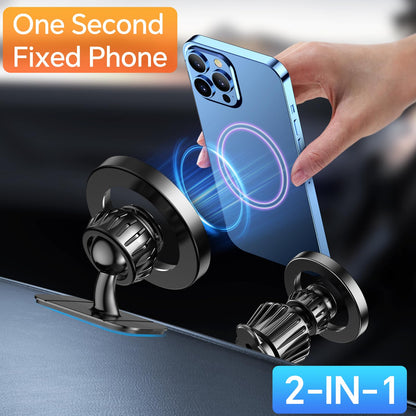 for Magsafe Car Mount【Strong Magnets】Magnetic Phone Holder for Car Phone Holder Mount Dash Mounted Holders Phone Holders for Your Car Accessories for Women Men for iPhone 17 Pro Max 16 15 14 (Black)