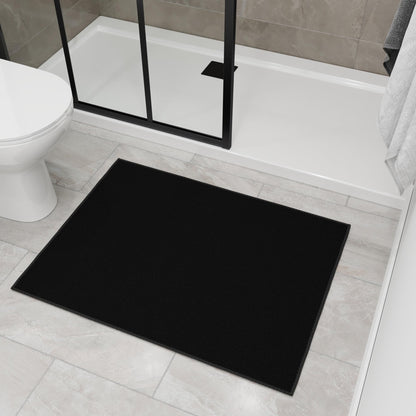 2x3 Entryway Rug (Solid Black)