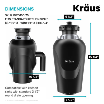 Kore Workstation 30 (Stainless Steel / 30 Inch / Sink and Garbage Disposal 3/4 HP)