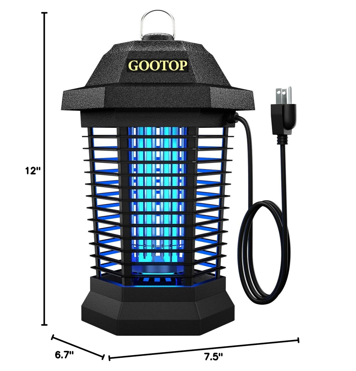 Bug Zapper Outdoor (BLACK)