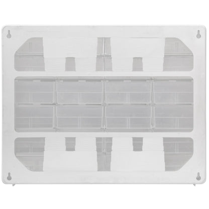 24 Drawer Plastic Storage Cabinet (White / 24 Drawer / 1 Pack)