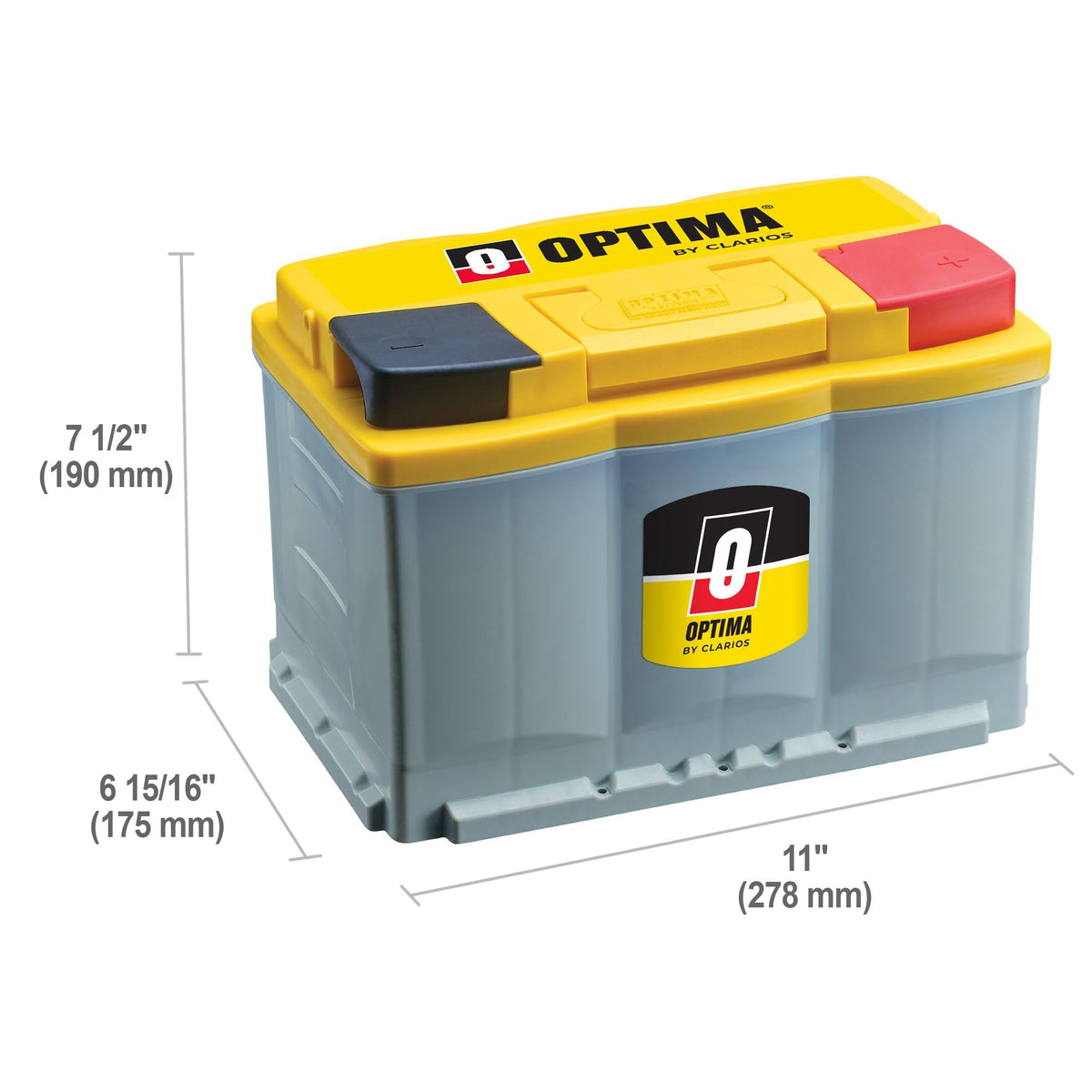 Batteries High Performance DH6 YELLOWTOP® Dual Purpose Sealed AGM