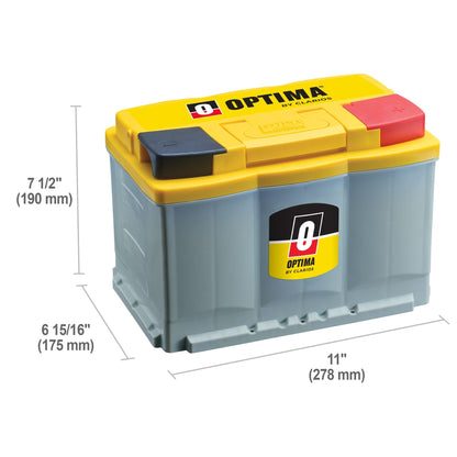 Batteries High Performance DH6 YELLOWTOP® Dual Purpose Sealed AGM
