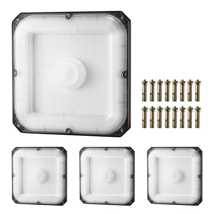 4 Pack LED Canopy Lights