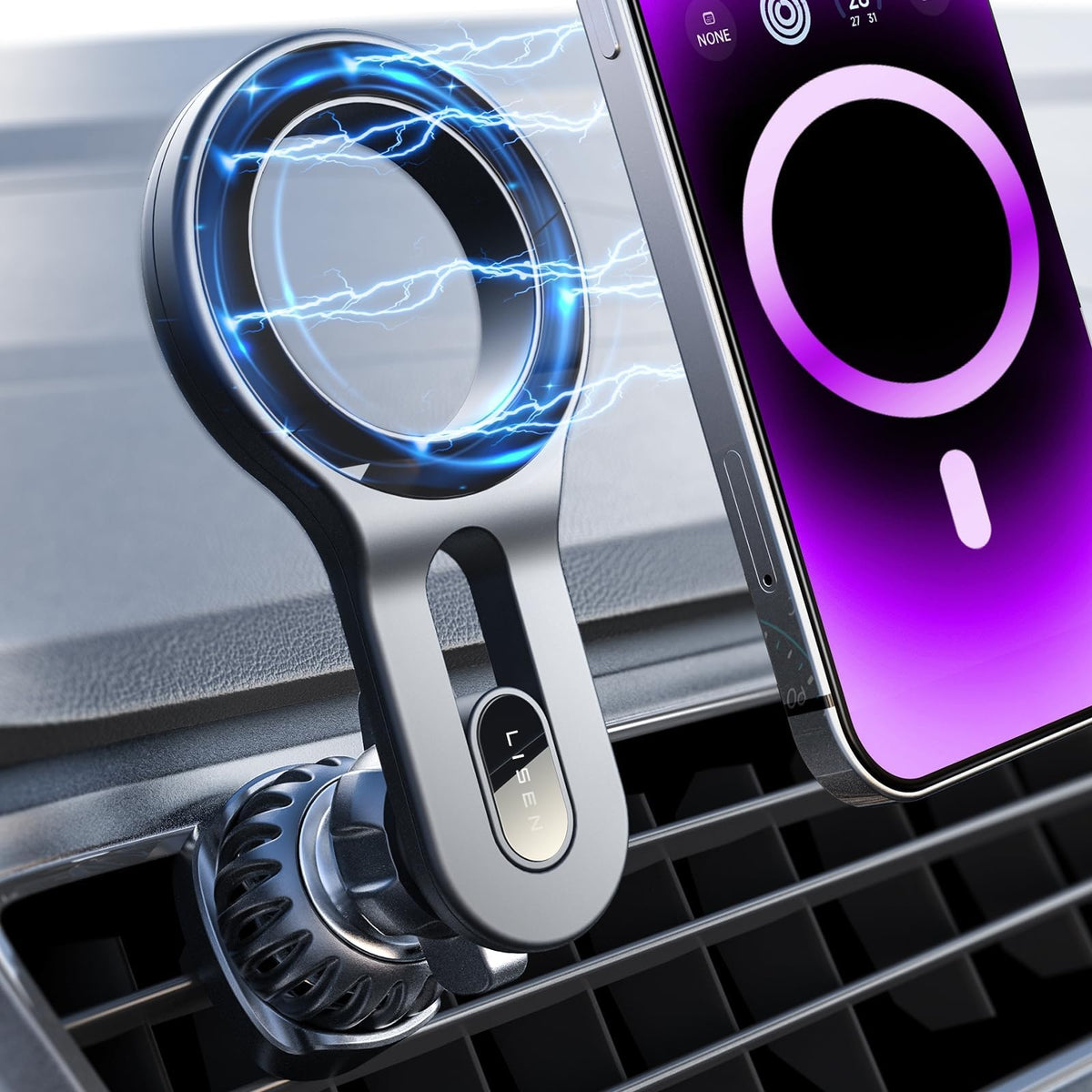 for MagSafe Car Mount (Black)