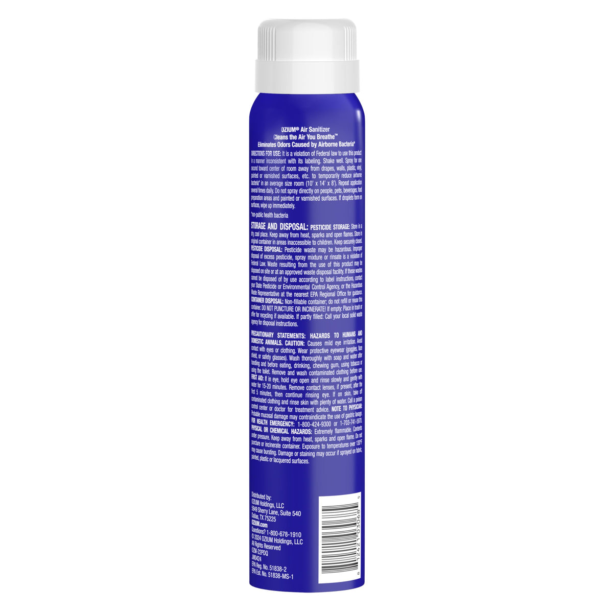 3.5 Oz. Air Sanitizer and Odor Eliminator Spray (3.5 Ounce (Pack of 4))