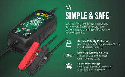 3 AMP Battery Charger and Maintainer (6V/12V @ 3 AMP)