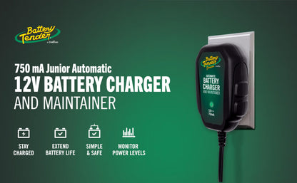 Junior 12V 750mA Charger and Maintainer (12V @ 750mA)