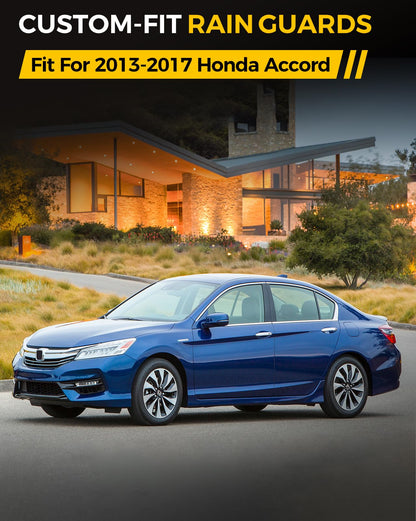 Rain Guards for Car Windows (For 2013-2017 Honda Accord)