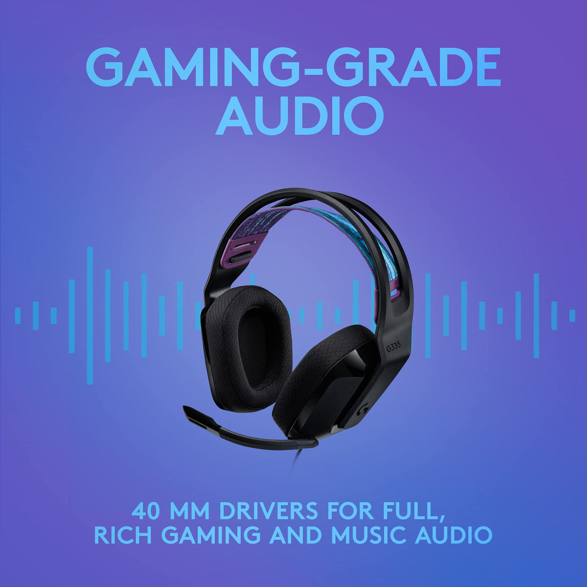 335 Wired Gaming Headset (Black / Wired)