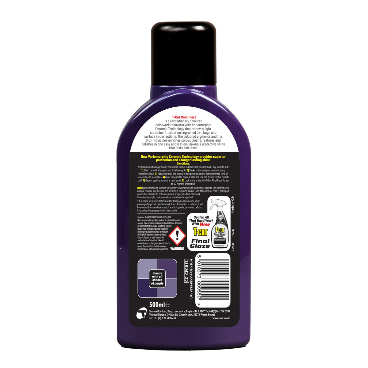 Color Fast 3 in (Purple / 17 fl oz (Pack of 1))