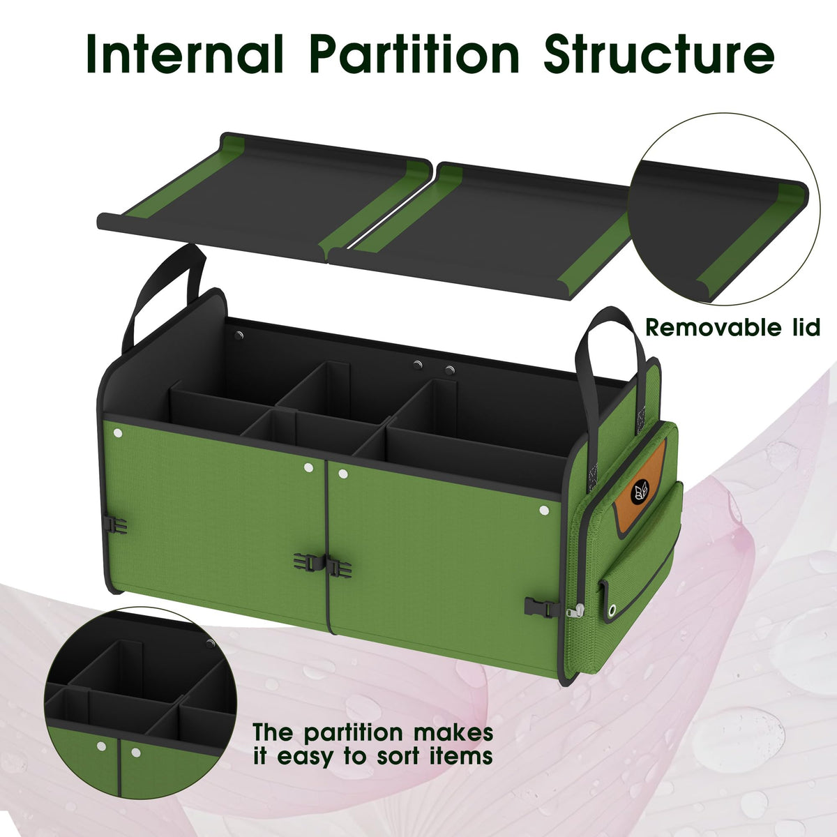 Trunk Organizer (Standard / Standard Green)