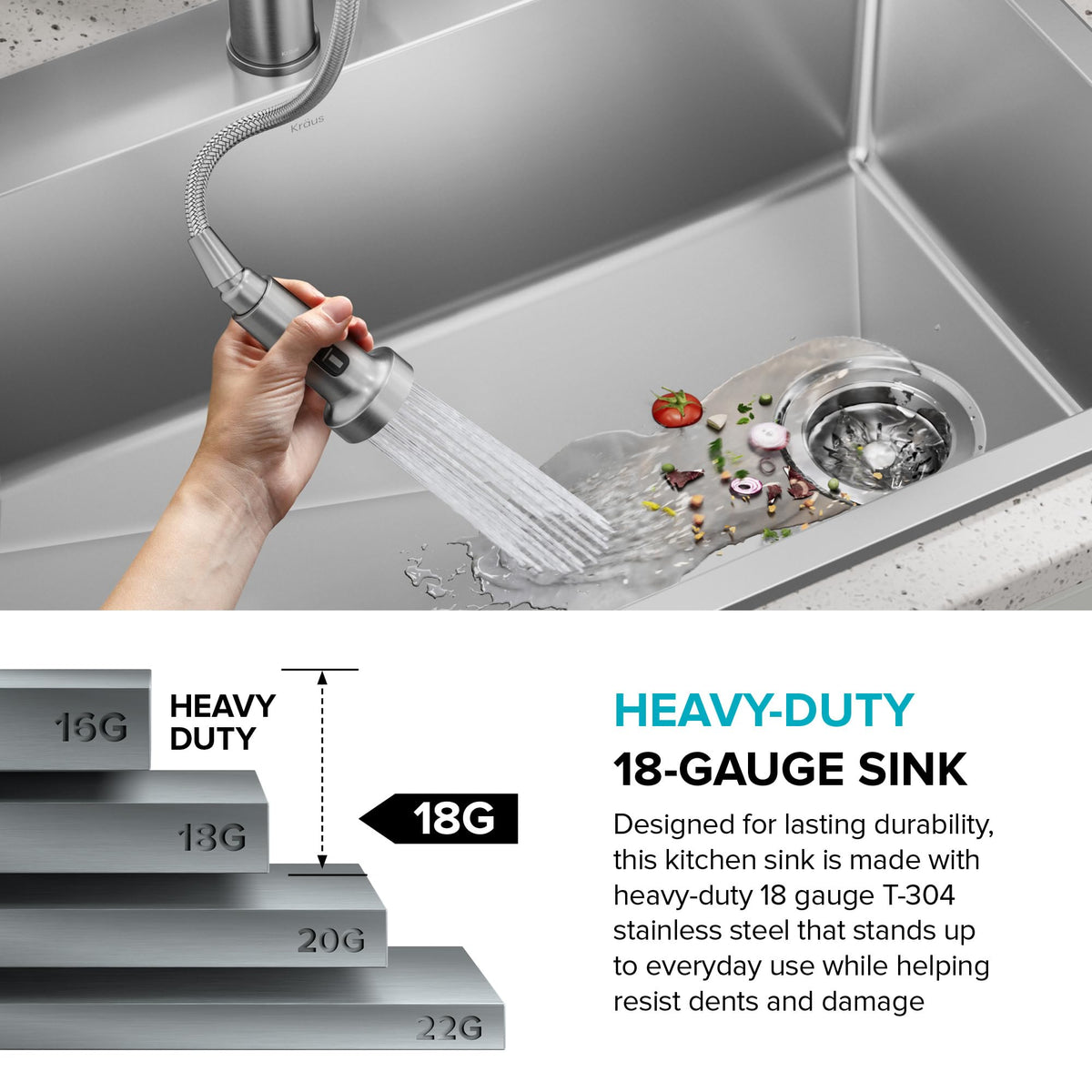 Fairlane 25 inch Drop In (25 Inch / Single Bowl — Drop In)