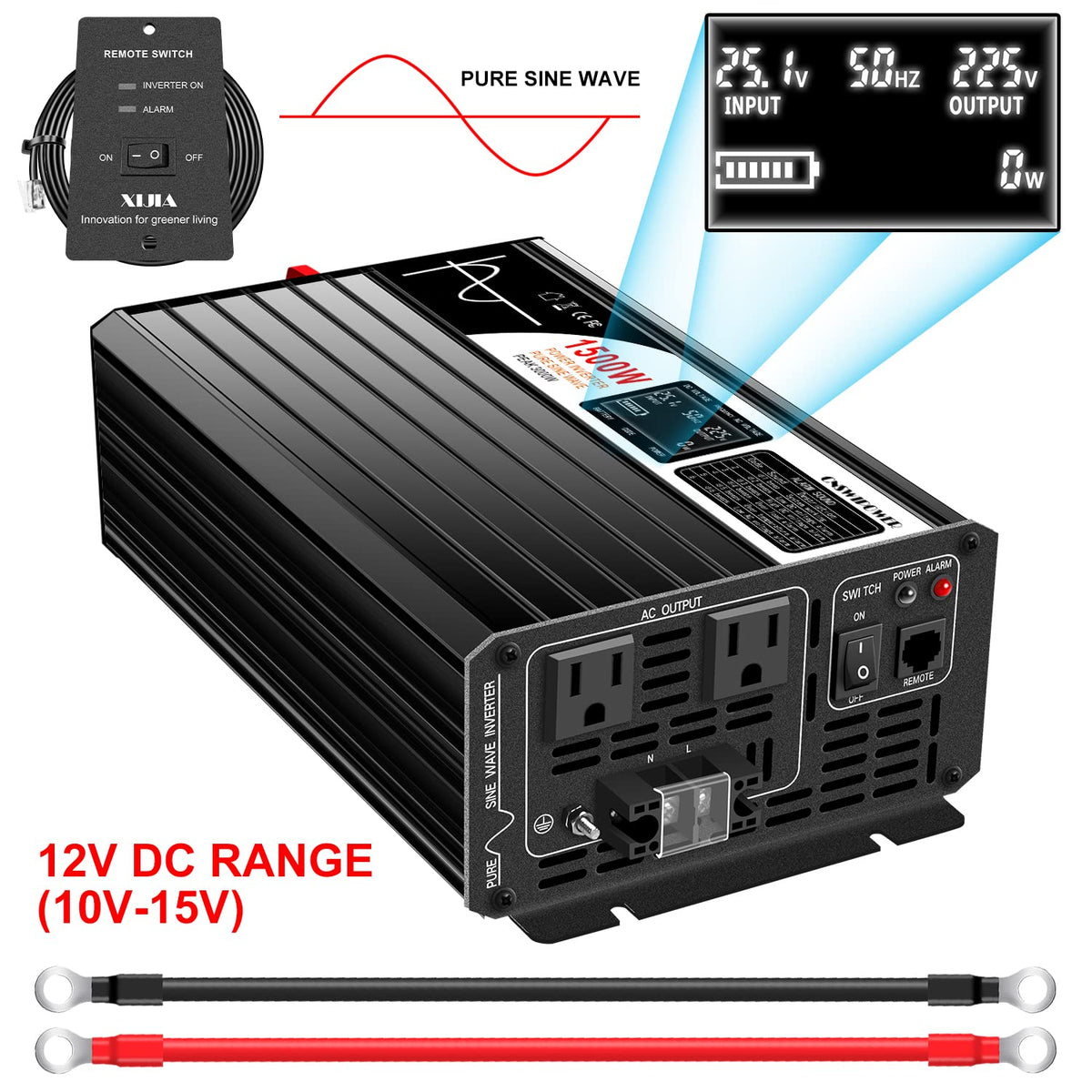 1500W Power Inverter (DC48V (Range 40V-60V) 1500W)