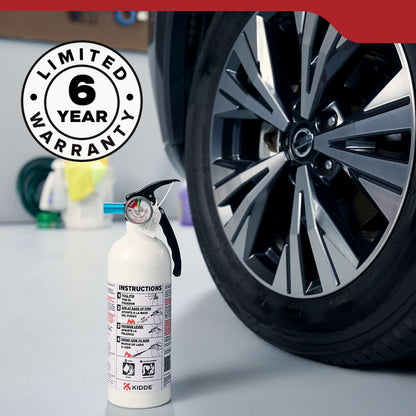 Auto 5 Fire Extinguisher for Cars and Trucks (Very Small - 2 lbs.)