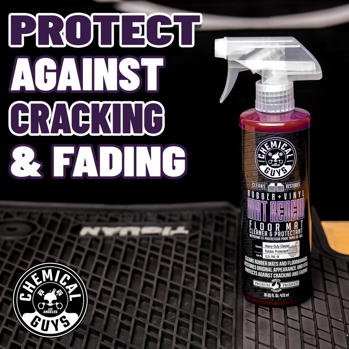 Heavy Duty Floor Mat Cleaning Kit (3.2 Fl Oz (Pack of 5))
