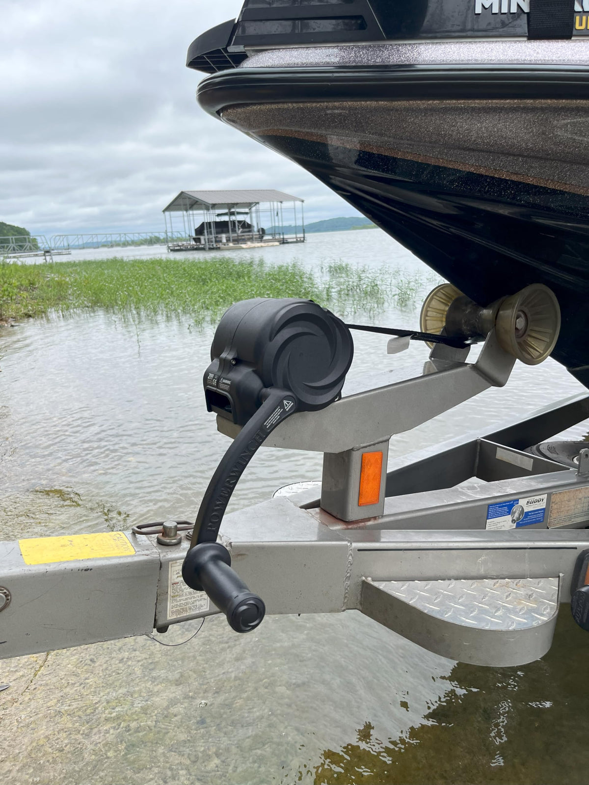 Premier Series 2000 Manual Trailer Winch for Boat Trailers