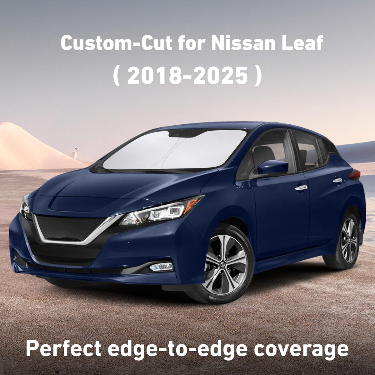 Windshield Sunshade Compatible for Nissan Leaf 2018