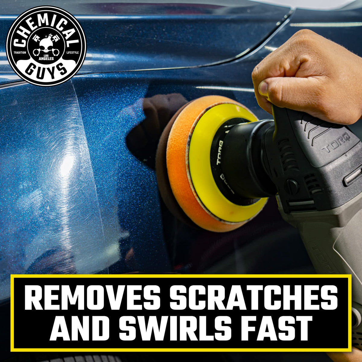 TORQX Random Orbital Polisher Kit (12 ITEM KIT)