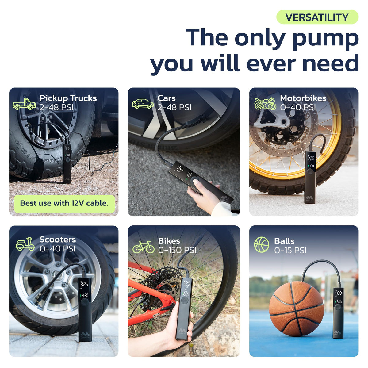 Tire Inflator Air Compressor (Ventus pro)