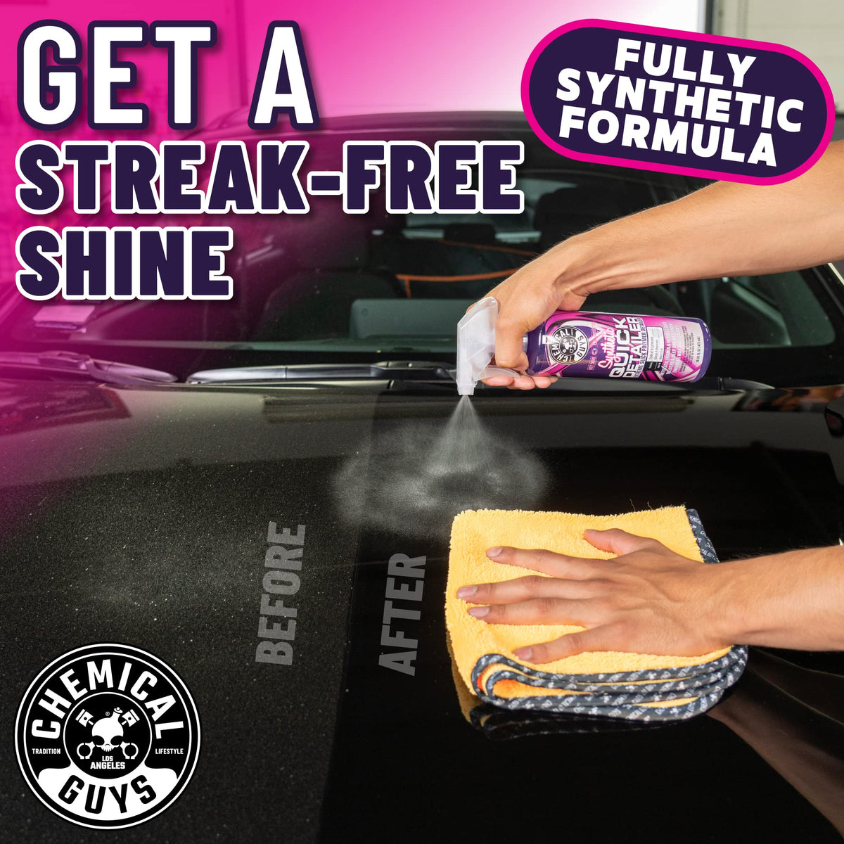 Synthetic Quick Detailer Spray (16 Fl Oz (Pack of 1) / 16 Fl Oz (Pack of 1))