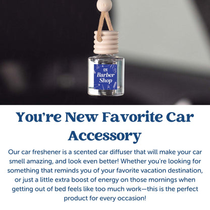 CANDECraftCo 2 Pack Hanging Car Air Freshener Diffuser for Essential Oils