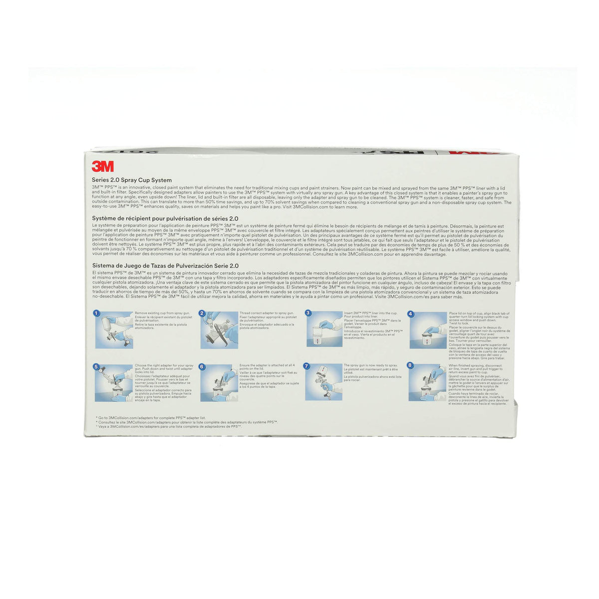 PPS 2.0 Spray Gun Cup Lids and Liners Kit (22 oz (Standard))