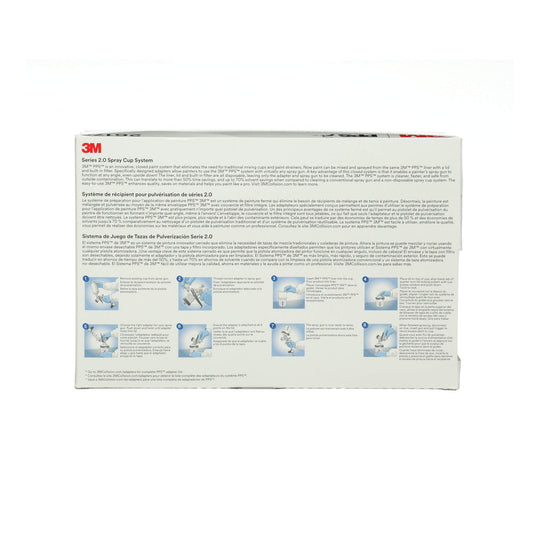 PPS 2.0 Spray Gun Cup Lids and Liners Kit (22 oz (Standard))