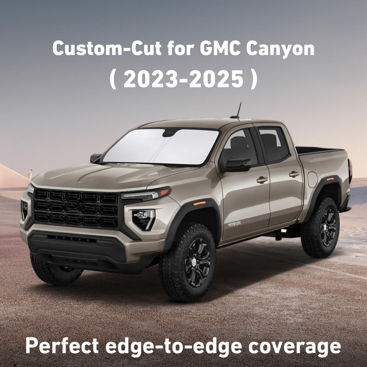 Windshield Sunshade Compatible for GMC Canyon 2023 2024 2025