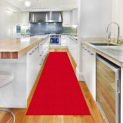 3x11 Hallway Runner Rug (Red / 2'7" x 11' (Runner))