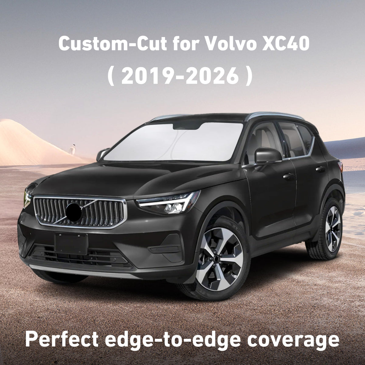 Windshield Sunshade Compatible for Volvo XC40 2019