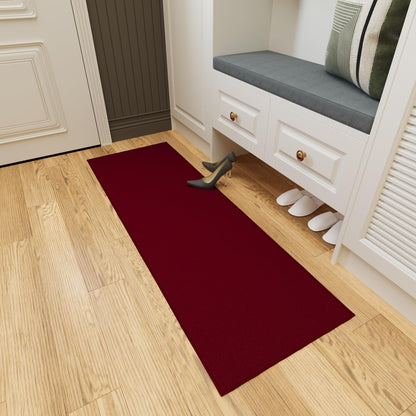 2x6 Runner Rugs for Hallway (Solid Red)