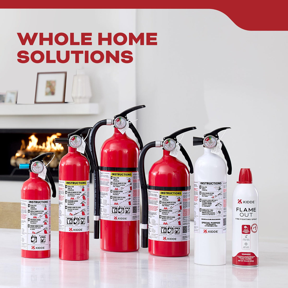 Auto 10 Fire Extinguisher for Cars and Trucks (Small - 2.9 lbs.)
